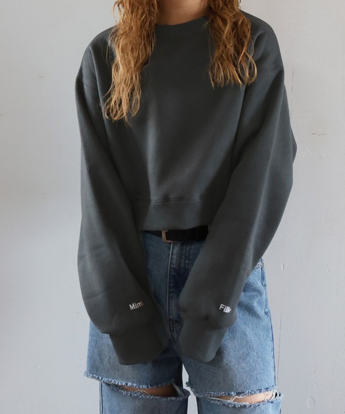 「Mili affinity」 スウェットカットソー FREE オートミール レディース_画像5
