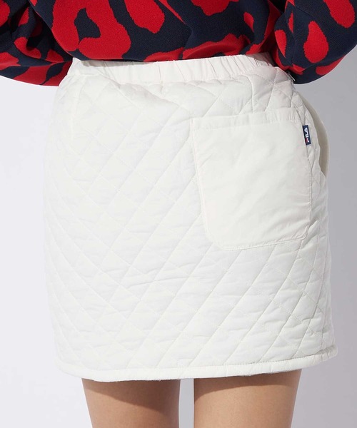 FILA GOLF スカート フィラゴルフ 中綿 キルト ラップスカート ゴルフ