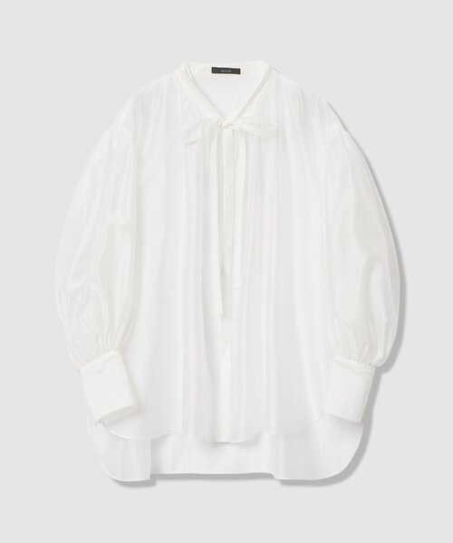 アルアバイル ブラウス オーガンザボウブラウス|allureville OFFICIAL SITE / ONLINE SHOP