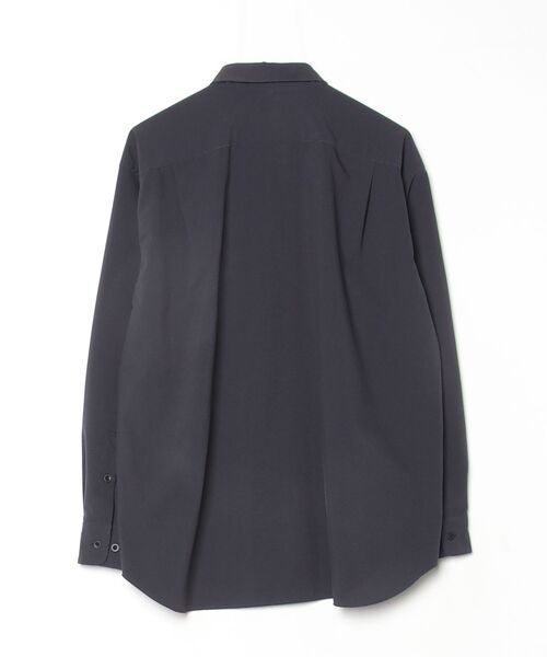 「DESCENTE ALLTERRAIN」 長袖シャツ M ネイビー メンズ_画像2