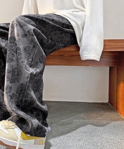 「B.R.U」 イージーパンツ L ブラウン メンズ_画像7