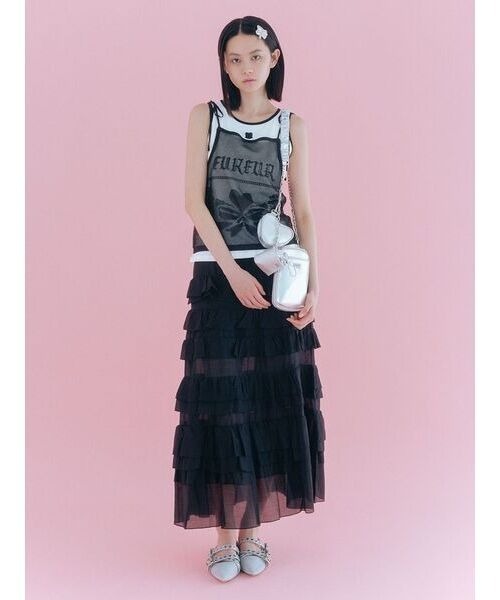 「FURFUR」 ショルダーバッグ FREE ラベンダー レディース_画像3