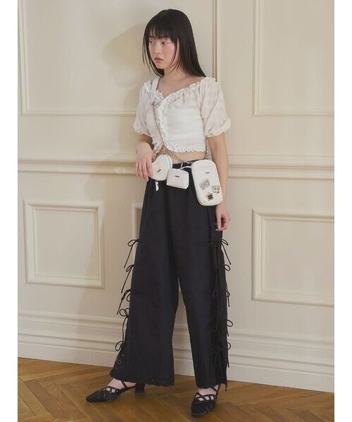 「FURFUR」 ショルダーバッグ FREE ラベンダー レディース_画像6