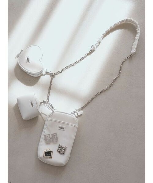 「FURFUR」 ショルダーバッグ FREE ラベンダー レディース_画像8