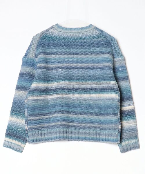 「MACKINTOSH PHILOSOPHY」 長袖ニット 2 ブルー系その他4 レディース_画像2