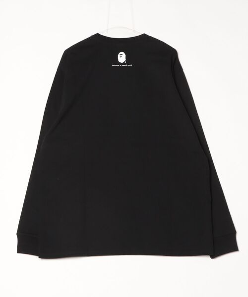 tシャツ GO APE POINTER COLLEGE LS TEE BAPEC メンズ レディースの画像