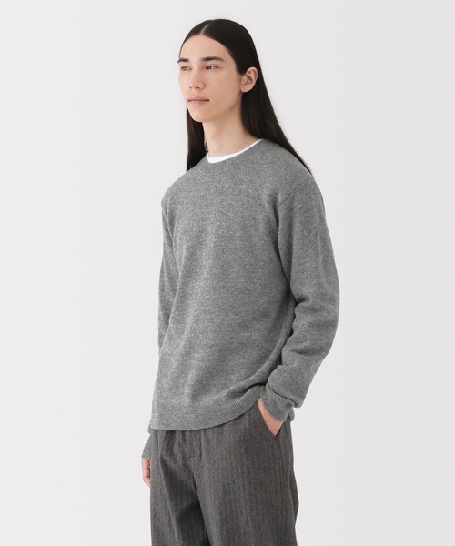 無印良品（MUJI） 長袖ニット M グレー メンズ : ZOZOTOWN Yahoo!店