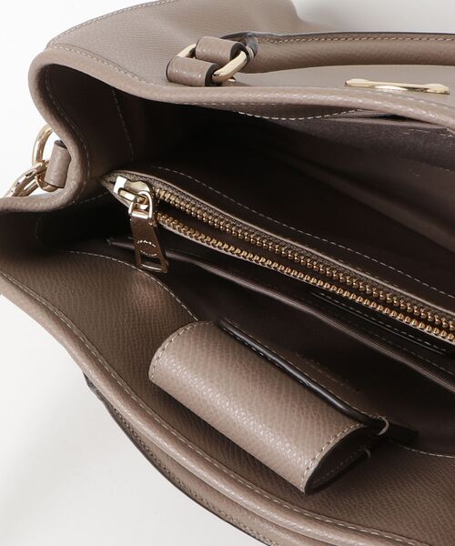 「COACH」 ワンポイントハンドバッグ - ブラウン レディース