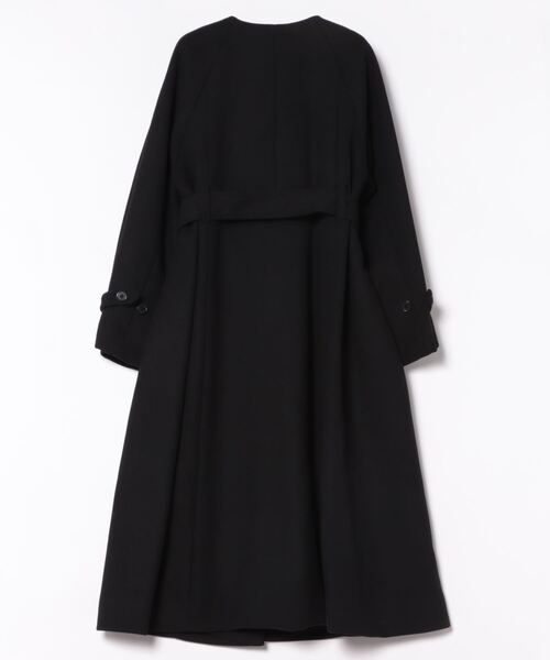 「MURUA」 ノーカラーコート 1 ベージュ レディース_画像2