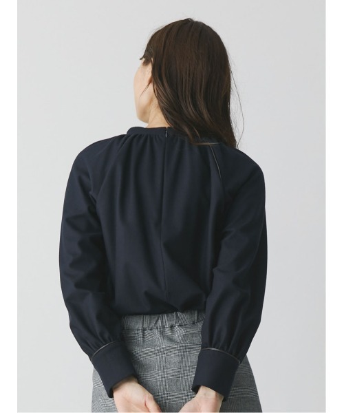 「TONAL」 長袖ブラウス 38 グレー レディース_画像9