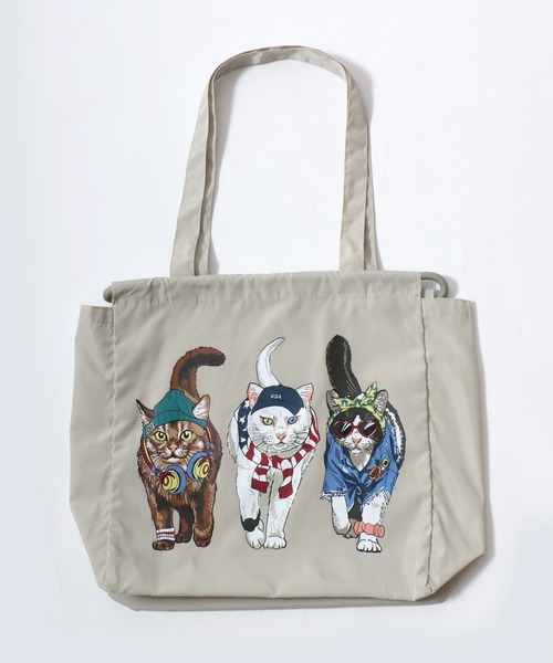 SITRY（シトリー） トートバッグ Cat Design Tote Bag/猫 アニマル