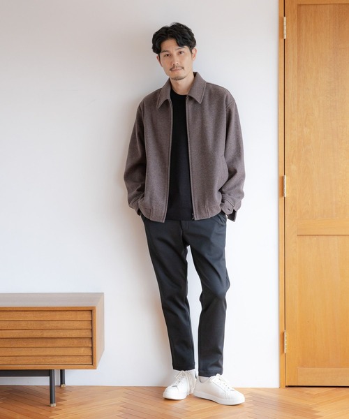 「GLOBAL WORK」 ブルゾン SMALL ブラウン メンズ_画像2