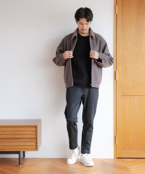 「GLOBAL WORK」 ブルゾン SMALL ブラウン メンズ_画像3