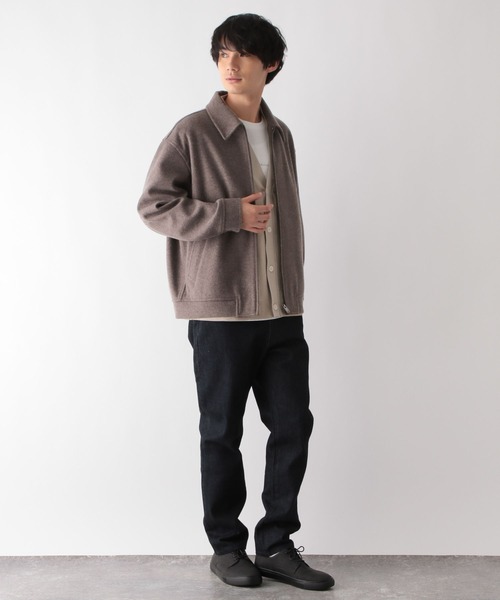「GLOBAL WORK」 ブルゾン SMALL ブラウン メンズ_画像8