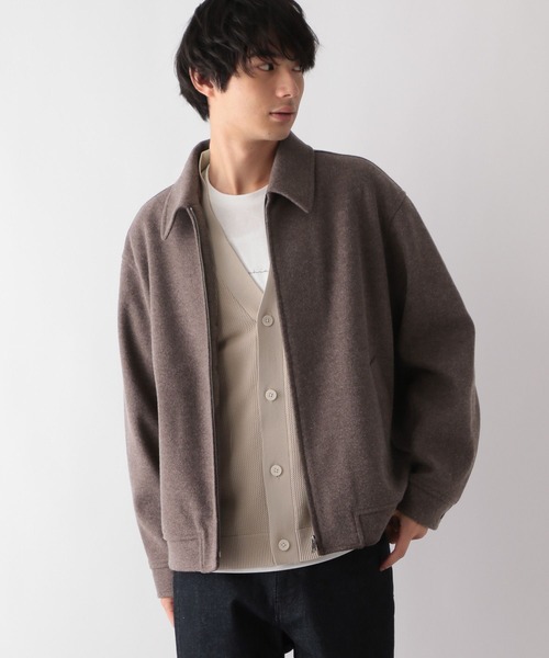 「GLOBAL WORK」 ブルゾン SMALL ブラウン メンズ_画像9