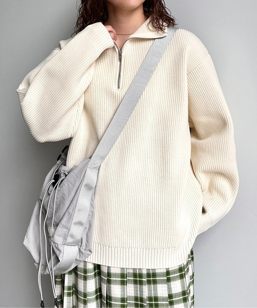 「CPCM」 長袖ニット LARGE アイボリー メンズ_画像5