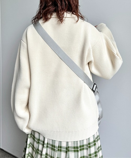 「CPCM」 長袖ニット LARGE アイボリー メンズ_画像6