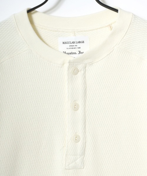 「HOUSTON」 長袖Tシャツ M グレー メンズ_画像4