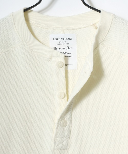 「HOUSTON」 長袖Tシャツ M グレー メンズ_画像5