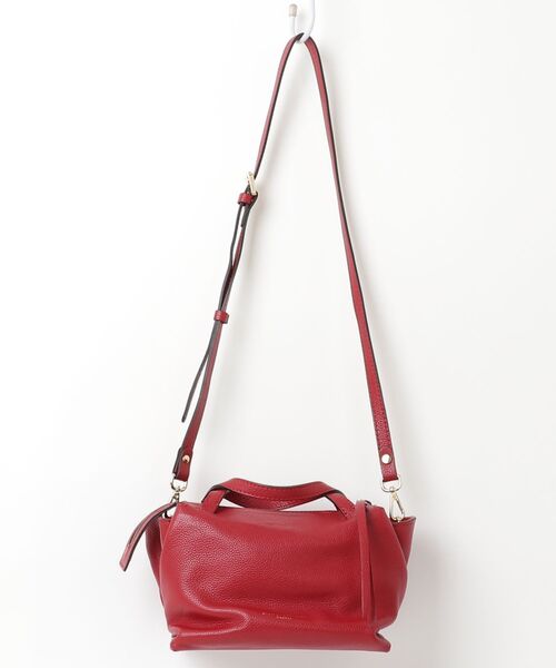 「GIANNI CHIARINI」 2WAYバッグ - レッド レディースの画像