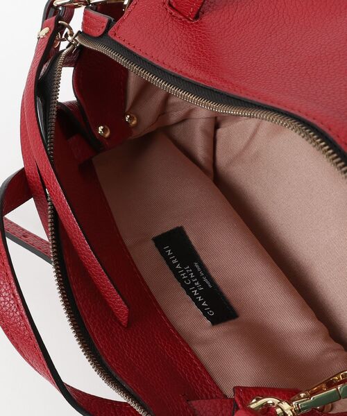 「GIANNI CHIARINI」 2WAYバッグ - レッド レディースの画像