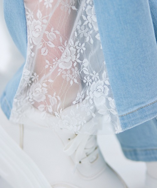ジーンズ デニム デニムパンツ liberty デニムフレアパンツ レディース_8