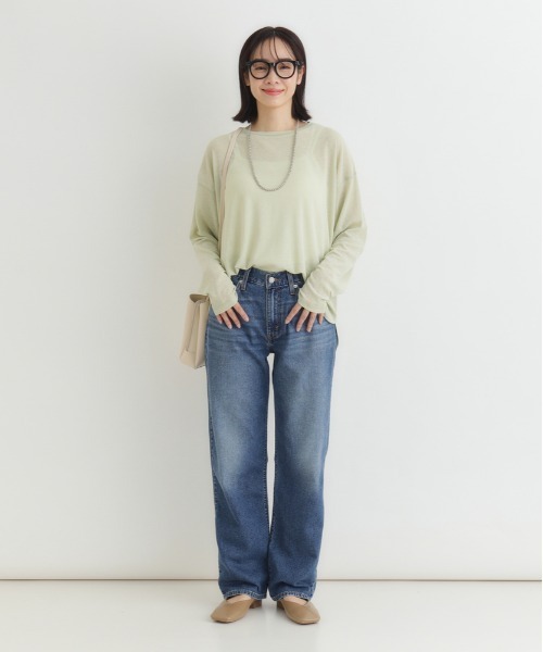 ジーンズ デニム デニムパンツ 「Levi's」94 バギー COOL デニムパンツ (通気性 / ハイライズ / 90sストリート) レディースの画像