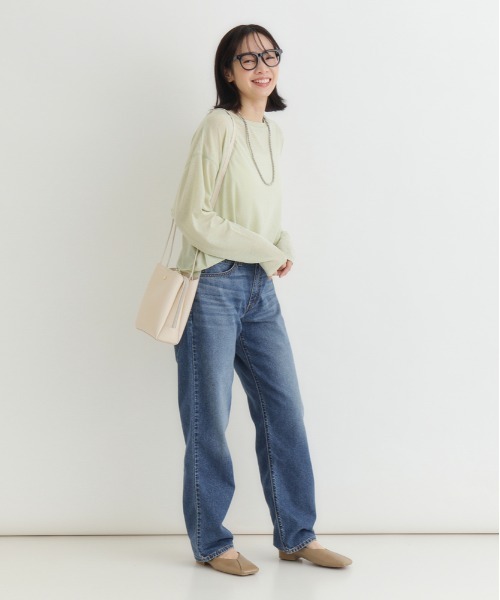 ジーンズ デニム デニムパンツ 「Levi's」94 バギー COOL デニムパンツ (通気性 / ハイライズ / 90sストリート) レディースの画像