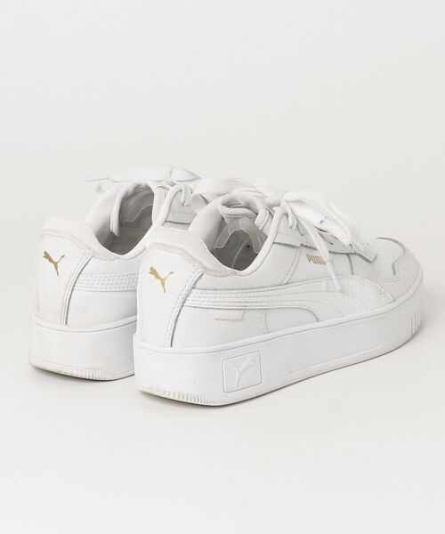 「PUMA」 ローカットスニーカー 24cm ホワイト レディース_画像2