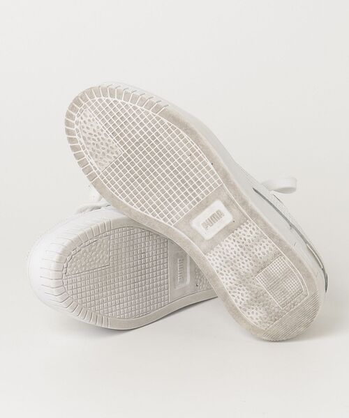 「PUMA」 ローカットスニーカー 24cm ホワイト レディース_画像3