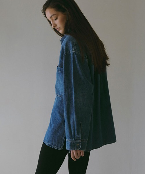「ETRE TOKYO」 長袖シャツ FREE ブルー レディースの画像