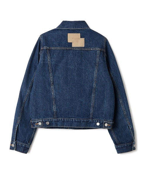 「PERVERZE」 デニムジャケット ONE SIZE ブルー レディースの画像