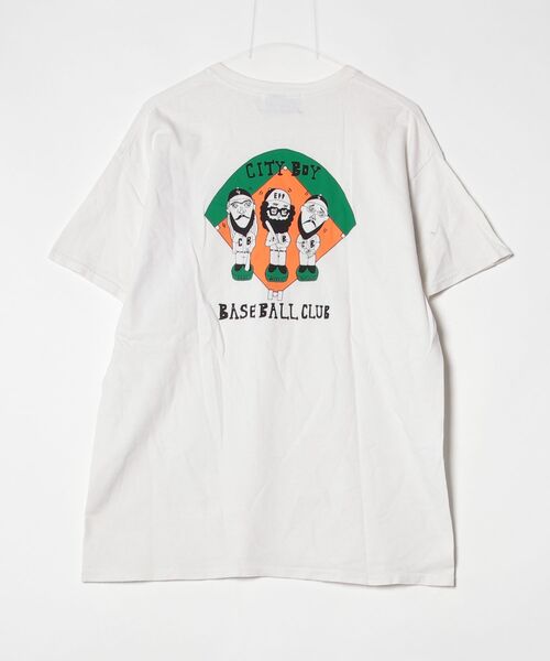 「EBBETS FIELD FLANNEL」 半袖Tシャツ LARGE ホワイト メンズ_画像2
