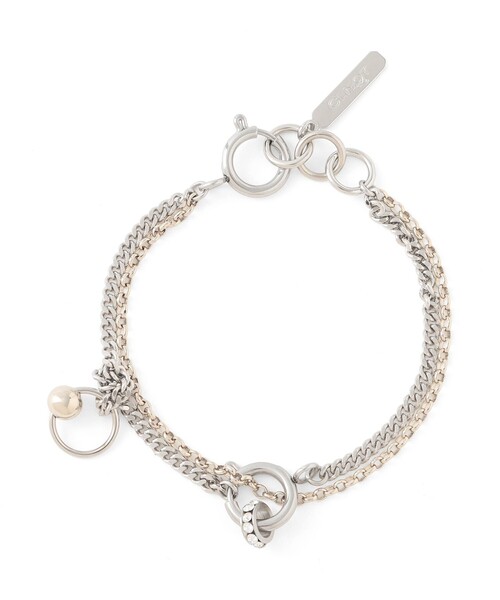 ジュスティーヌクランケ ネックレス ブレスレット 2個セット売り JUSTINE CLENQUET（ジュスティーヌクランケ） ブレスレット 「JUSTINE