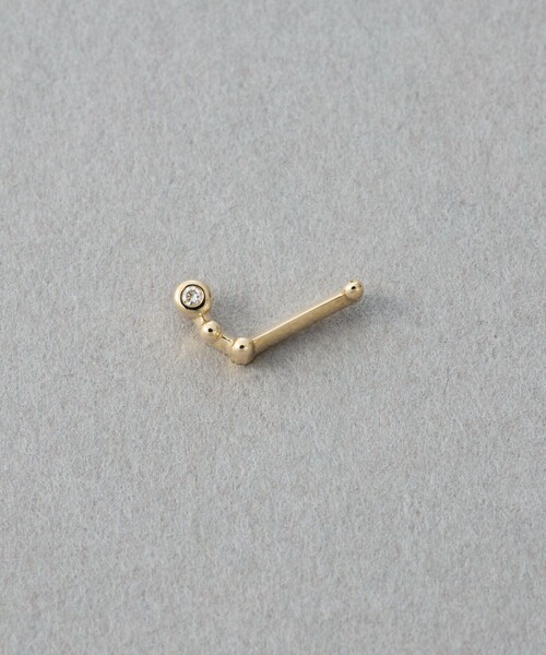 ete（エテ） ピアス 「ゾディアック」 K10YG ダイヤモンド ピアス /お