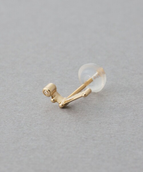 ete（エテ） ピアス 「ゾディアック」 K10YG ダイヤモンド ピアス /お