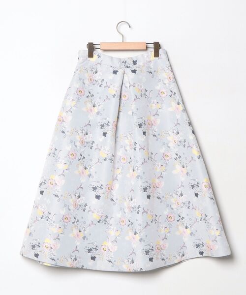 セブンテン＊花柄スカート SEVEN TEN 花柄スカート M グレー レディース : ZOZOTOWN Yahoo!店