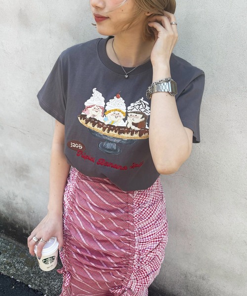 DOUBLE NAME（ダブルネーム） tシャツ Triplet Banana Sprit TEE
