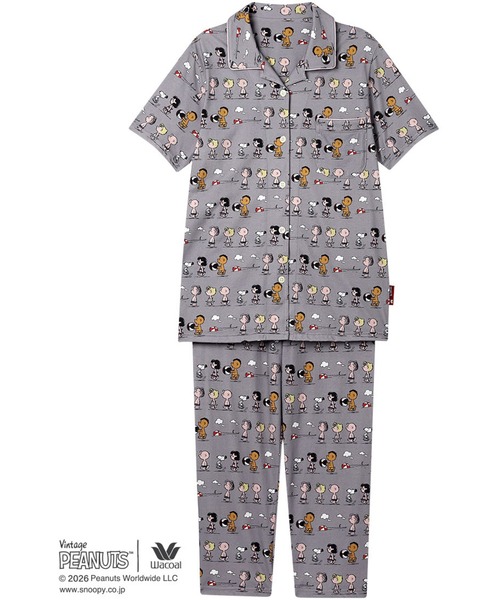 Wacoal スヌーピー柄 パジャマ　 新品 　LL サイズ WACOAL（ワコール） パジャマ ルームウェア PEANUTS スヌーピー