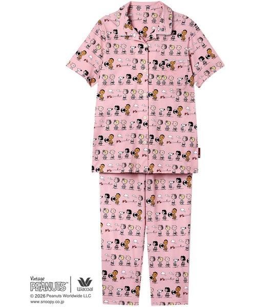 WACOAL（ワコール） パジャマ ルームウェア PEANUTS スヌーピー