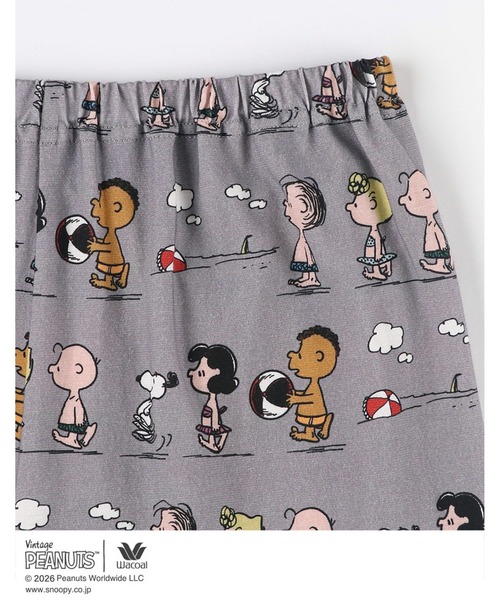WACOAL（ワコール） パジャマ ルームウェア PEANUTS スヌーピー