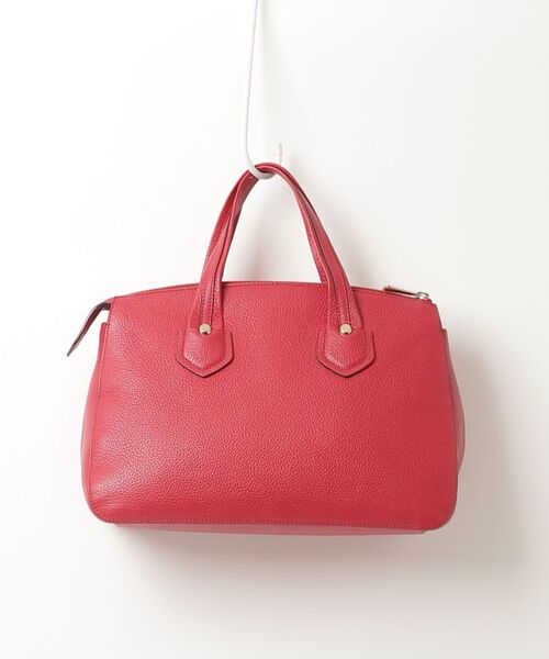「FURLA」 ワンポイントハンドバッグ - レッド レディース_画像2