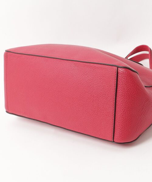 「FURLA」 ワンポイントハンドバッグ - レッド レディース_画像3