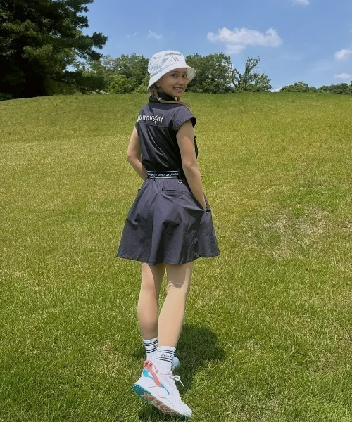 UNDOVE ゴルフ UNDOVEgolf「三枝こころコラボ」ナイロンワンピース