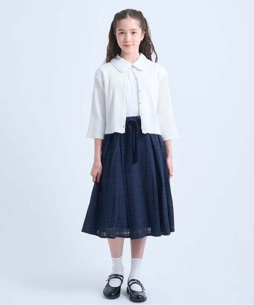 pom ponette junior（ポンポネット ジュニア） ブラウス シャツ 7分袖