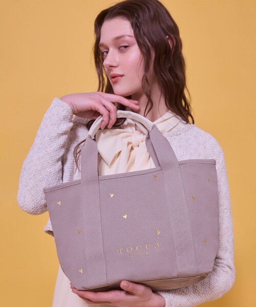 「TOCCA」 トートバッグ F パープル レディース_画像3