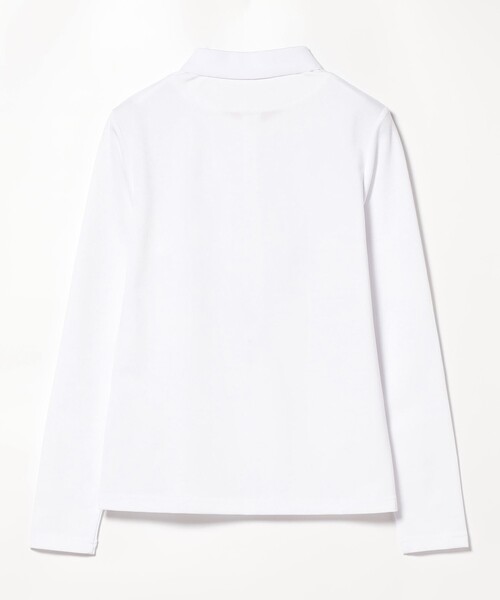 「BEAMS GOLF」 長袖ポロシャツ SMALL ブラック レディース_画像6