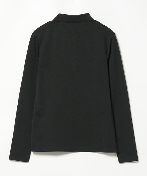「BEAMS GOLF」 長袖ポロシャツ SMALL ブラック レディース_画像9
