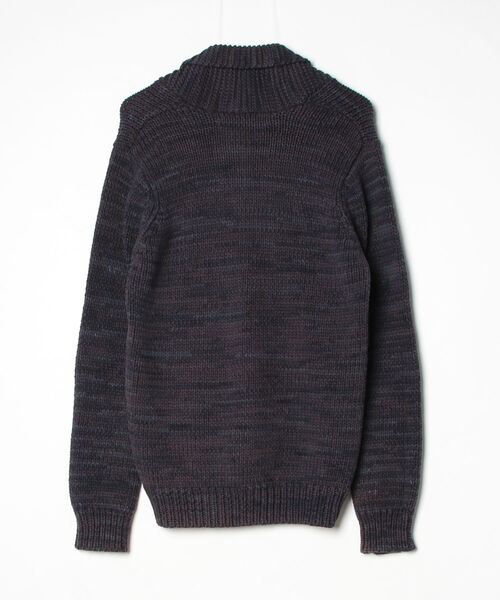 「SCOTCH&SODA」 ニットカーディガン M ネイビー メンズ_画像2