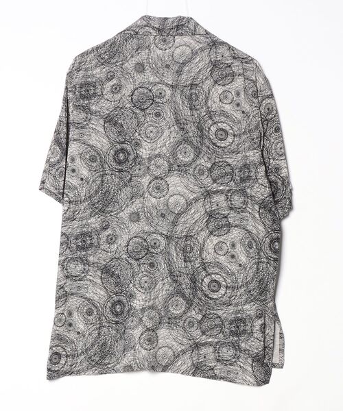 ETHOSENS（エトセンス） シャツ 半袖 「ETHOSENS」Printed shirt